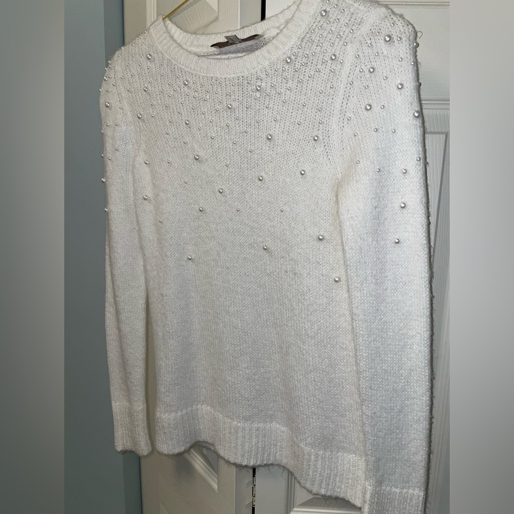Loft pearl sweater